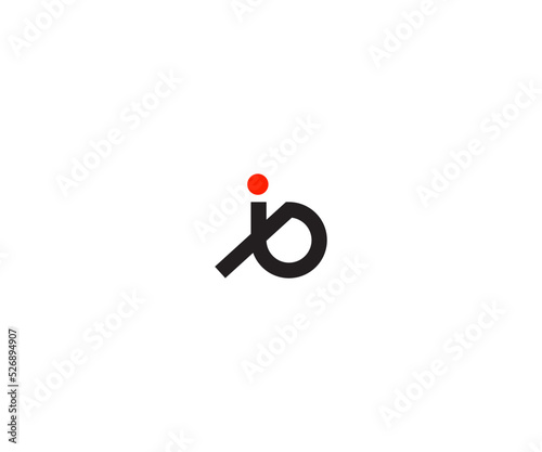 IP, PI Letter Logo Template Illustration Design. Vector AI 10. Editable