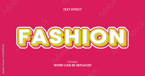 fashion text effect editable © lanllan