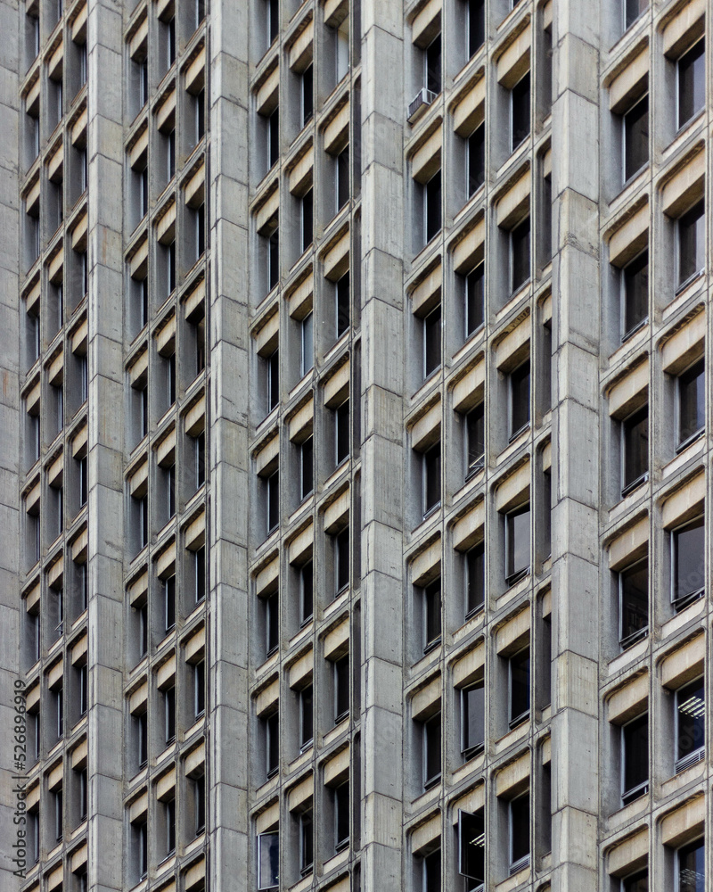 facade of a modern building