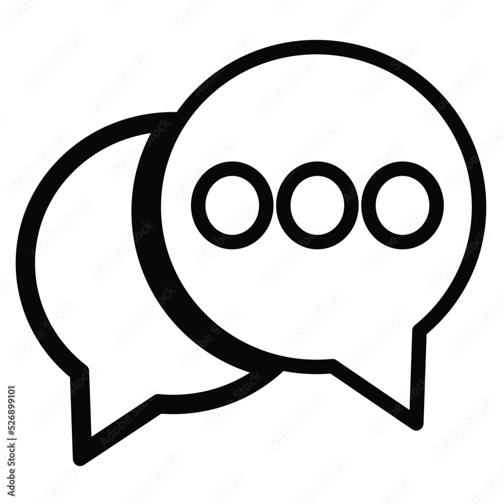 Speech bubble icon sign symbol design Speech bubble icon sign symbol design