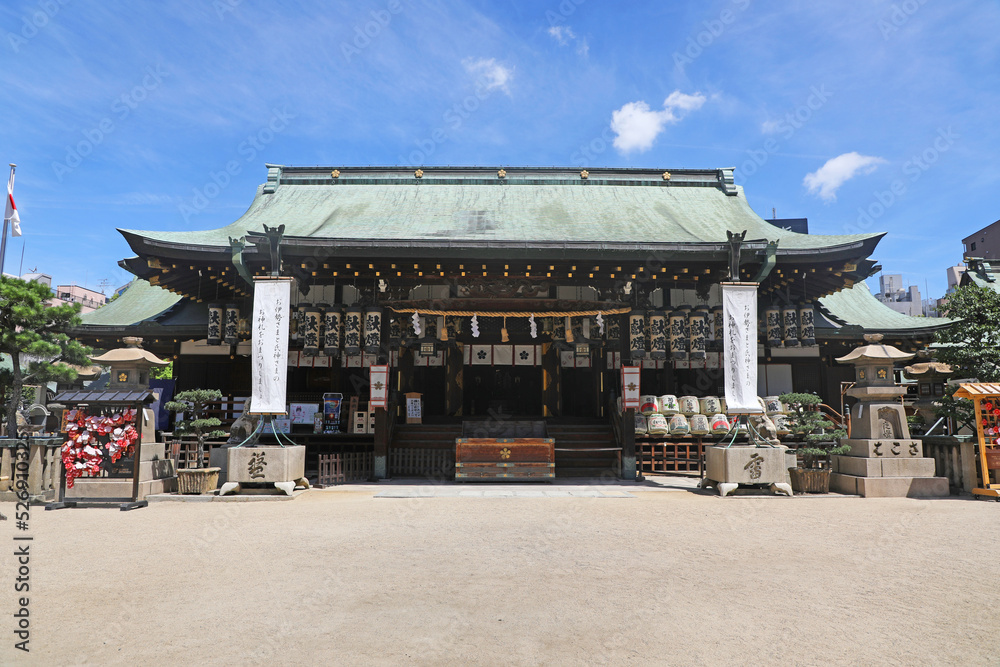 大阪天満宮　拝殿