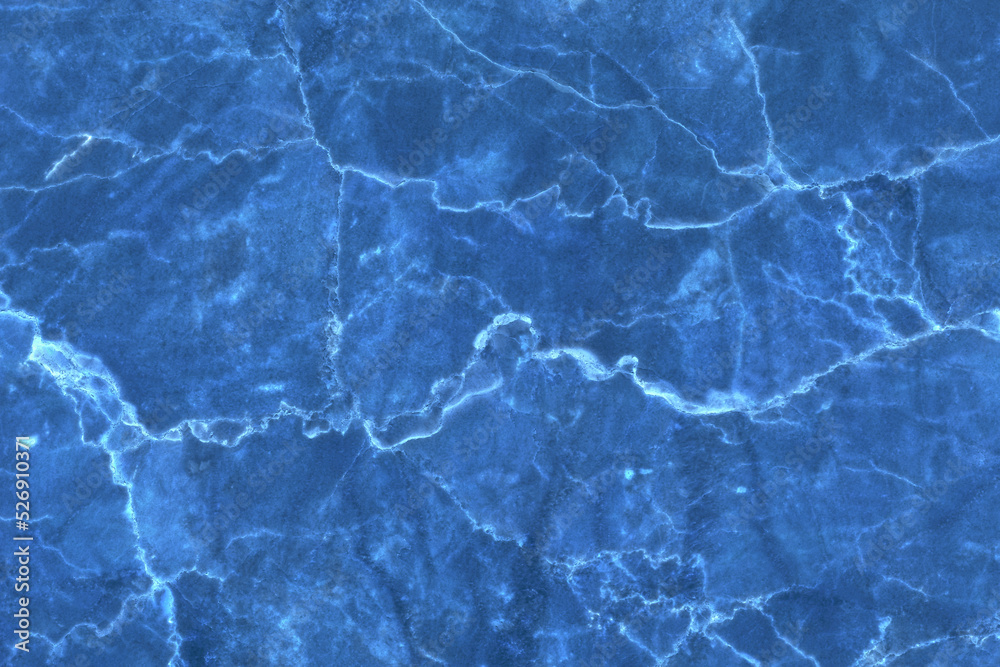 Dark blue background marble wall texture for design art work, seamless pattern of tile stone with bright and luxury.