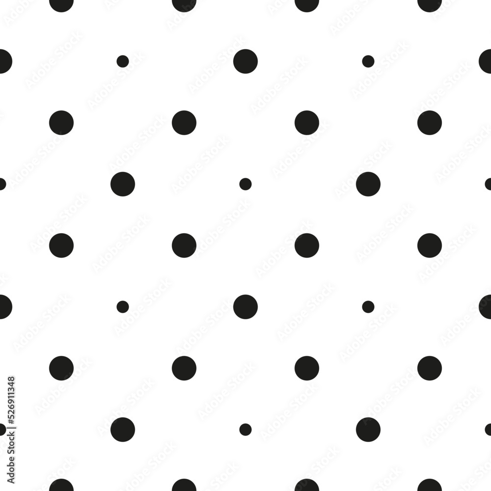dots seamless repeat pattern vector