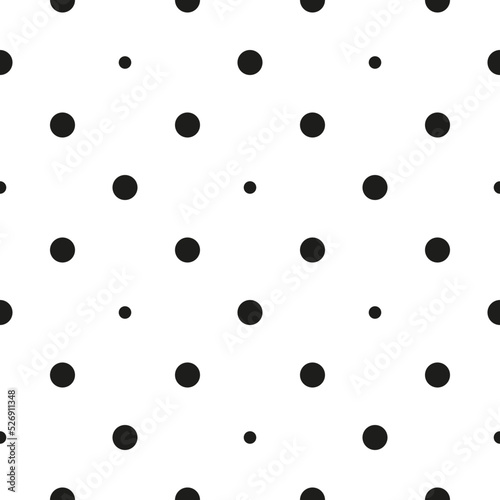 dots seamless repeat pattern vector