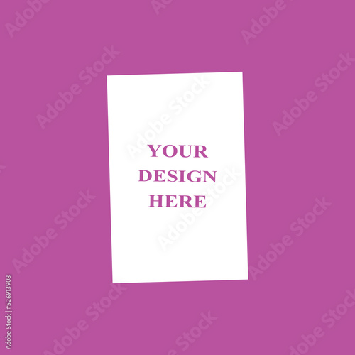 thank you note on pink