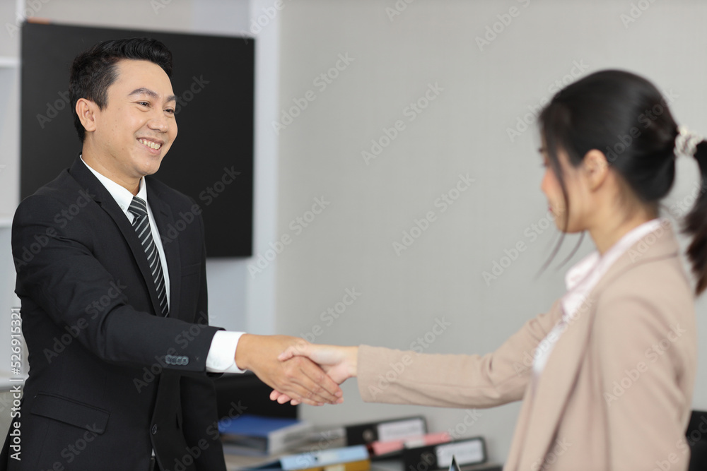 Business happy people shaking hands meaning of introduction, greeting, success negotiation or finishing up meeting. Gesturing connection deal concept. Business happy people shaking hands meaning of introduction, greeting, success negotiation or finishing up meeting. Gesturing connection deal concept.