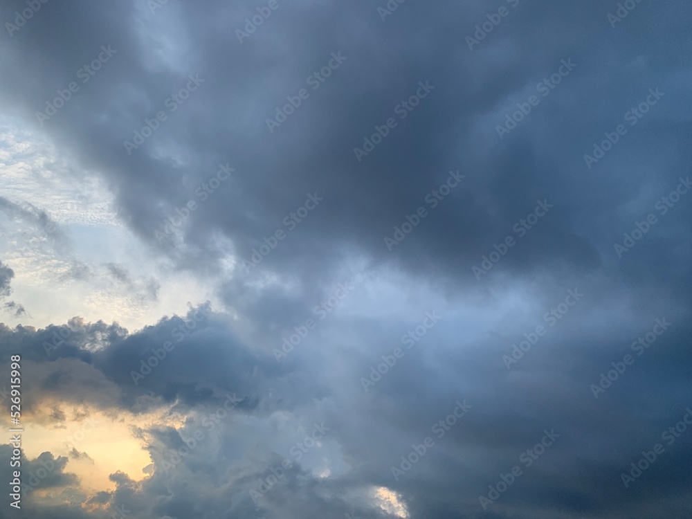 Fototapeta premium storm clouds timelapse