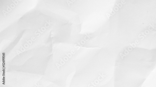 White Paper Texture background. Crumpled white paper abstract shape background with space paper recycle for text © Charlie's