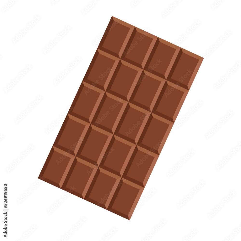 chocolate bar flat icon vector illustration chocolate bar flat icon vector illustration