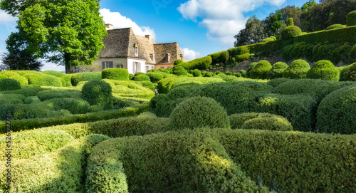 jardins de Marqueyssac - Dordogne - France photo