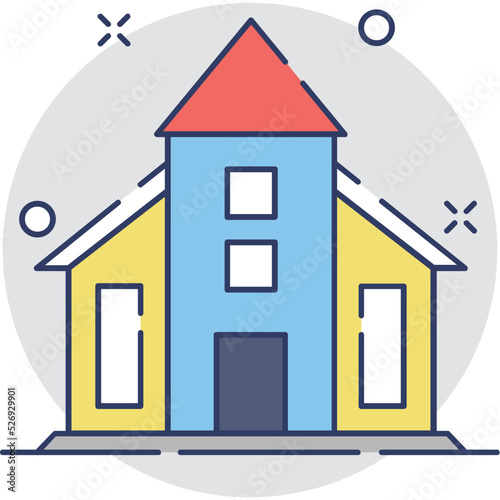 Institute Vector Icon