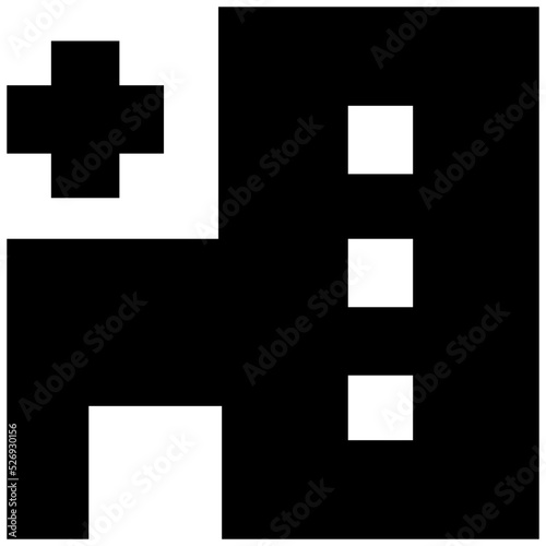 Hospital Vector Icon 