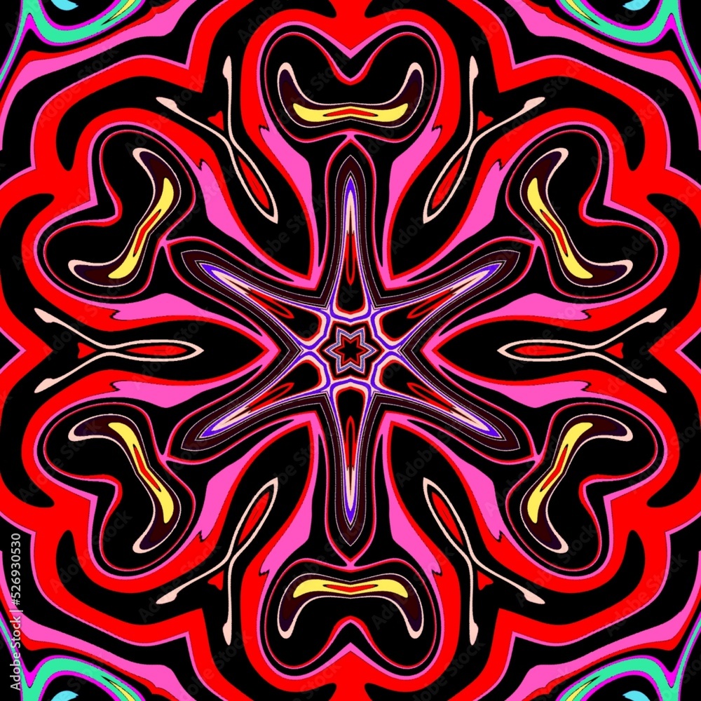 Mandala psychedelic abstract Mandala psychedelic abstract