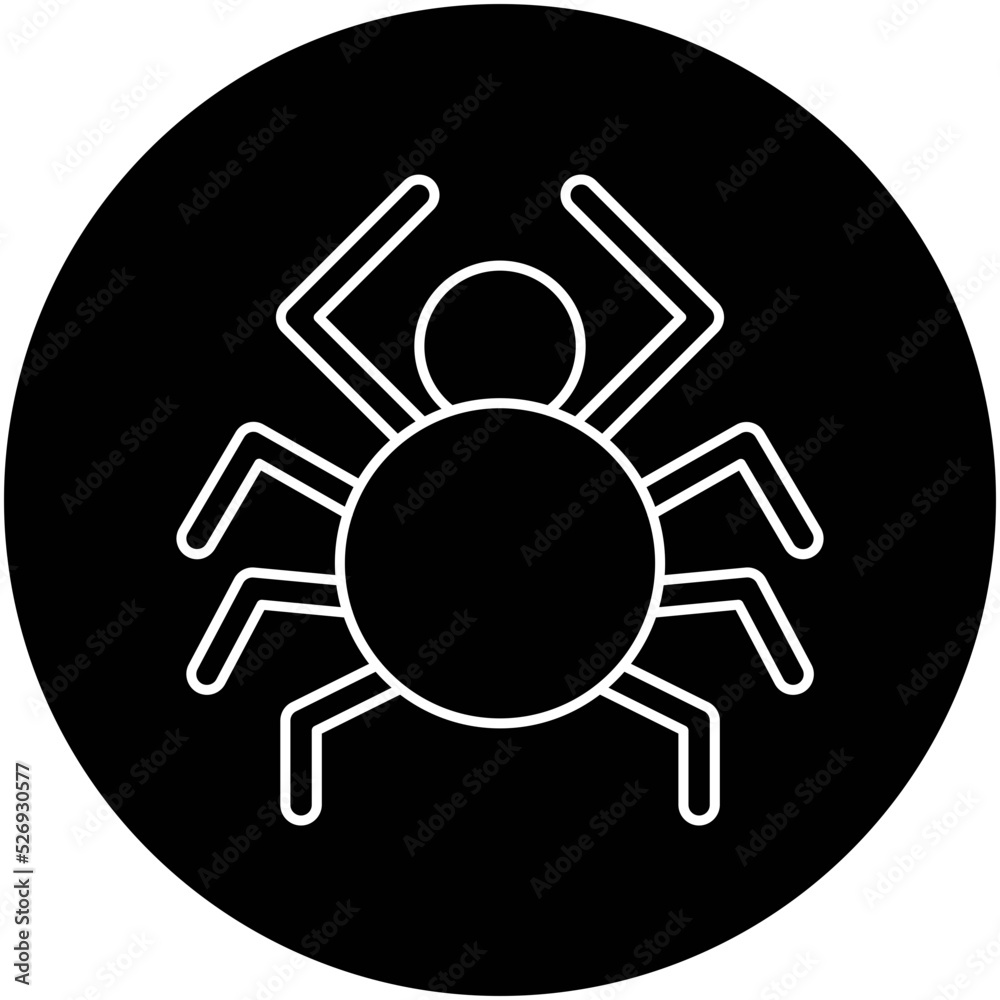 Bug Isolated Vector icon which can easily modify or edit

