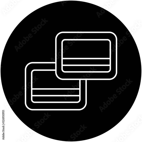 visa card Isolated Vector icon which can easily modify or edit

