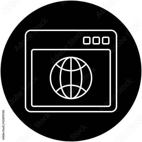 web globe Isolated Vector icon which can easily modify or edit

