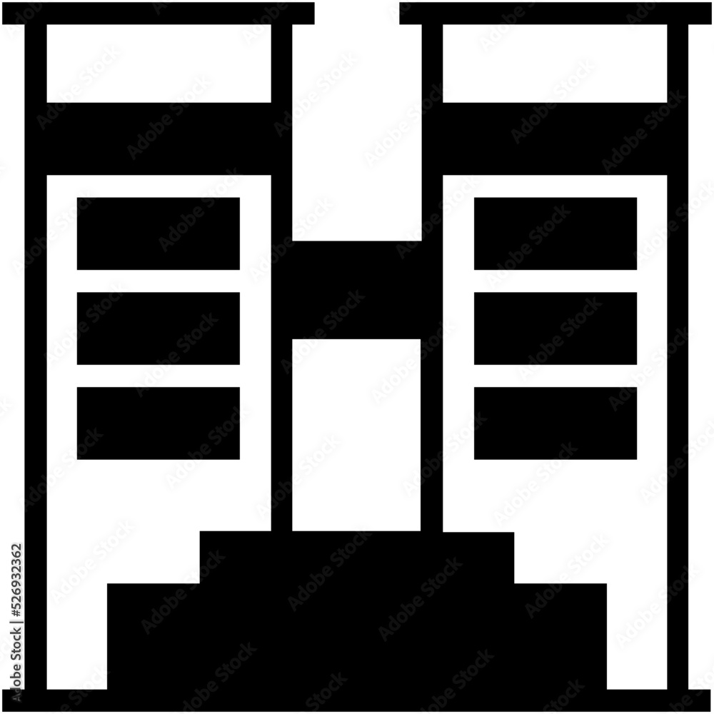 Building Vector Icon Building Vector Icon