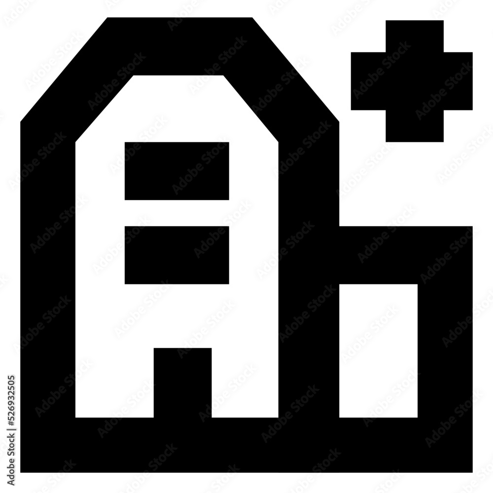 Obraz premium Hospital Vector Icon 