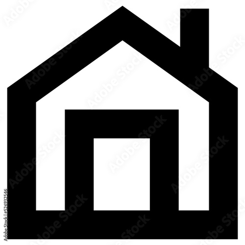 Bungalow Vector Icon