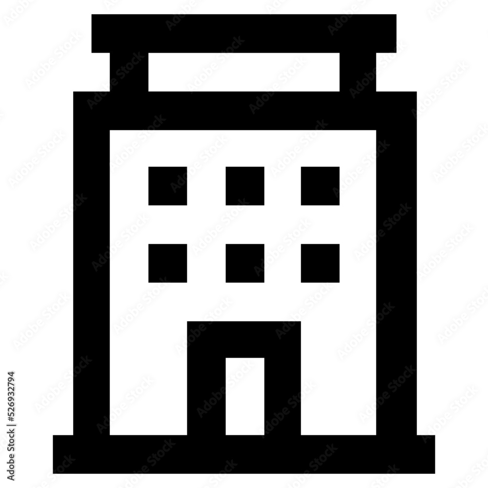 Trade Center Vector Icon Trade Center Vector Icon