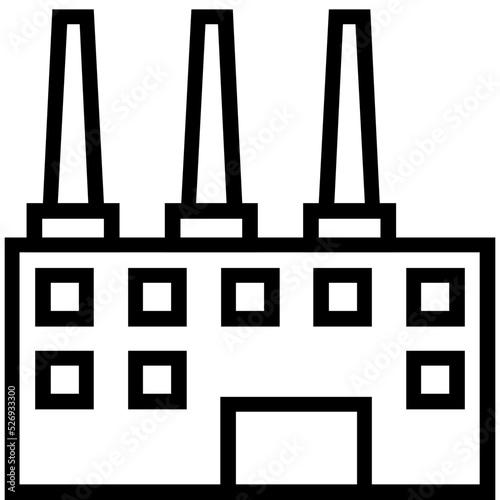 Factory Vector Icon