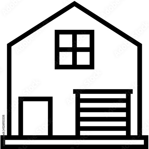 Warehouse Vector Icon
