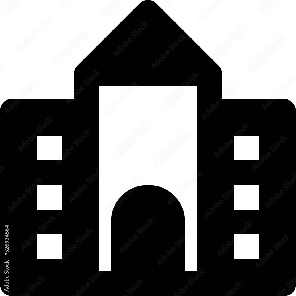 School Vector Icon School Vector Icon