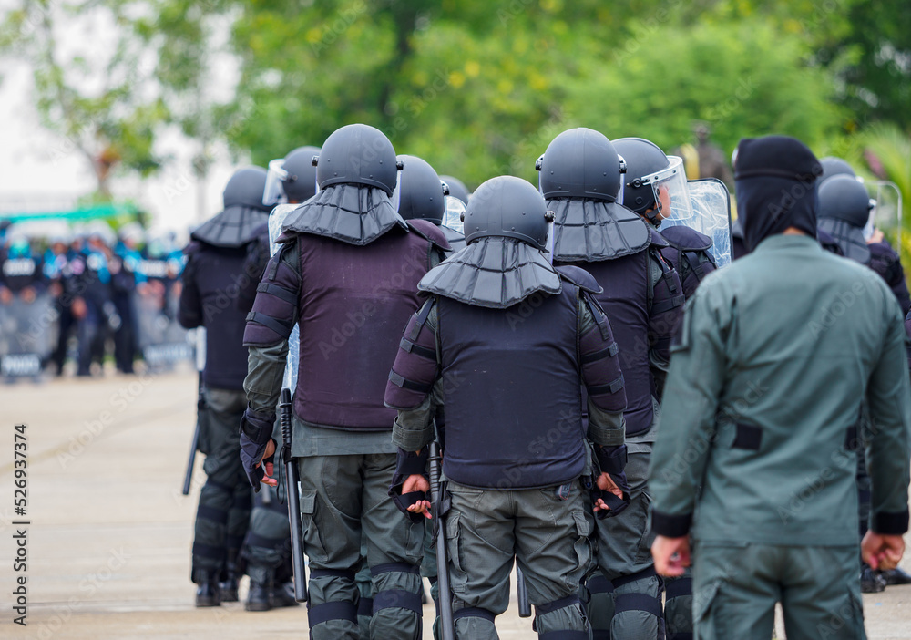 Riot police training annual review
Riot police training annual review