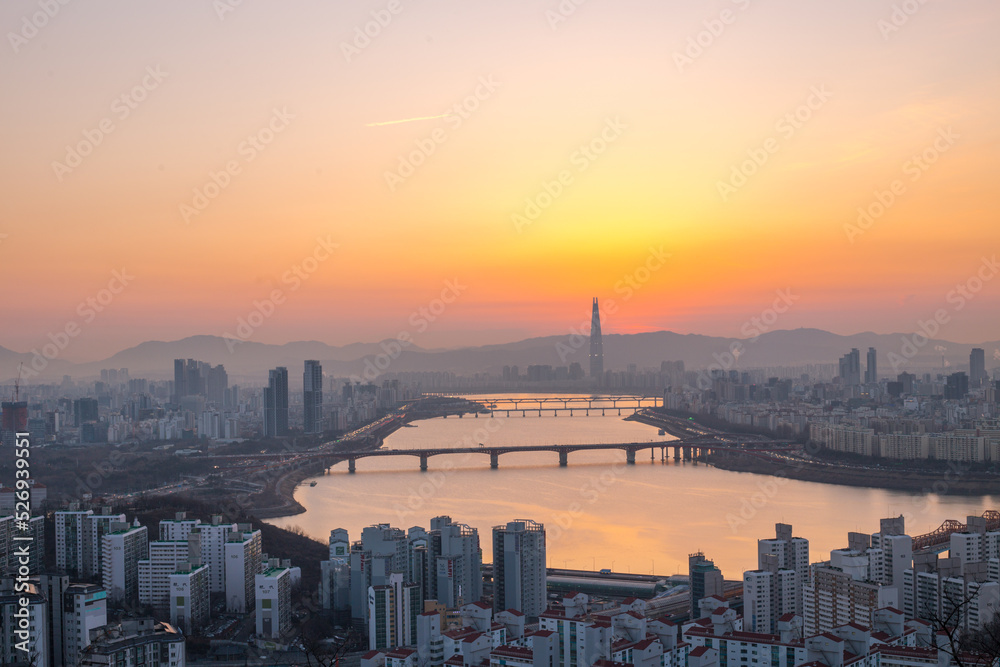 panorama of the city