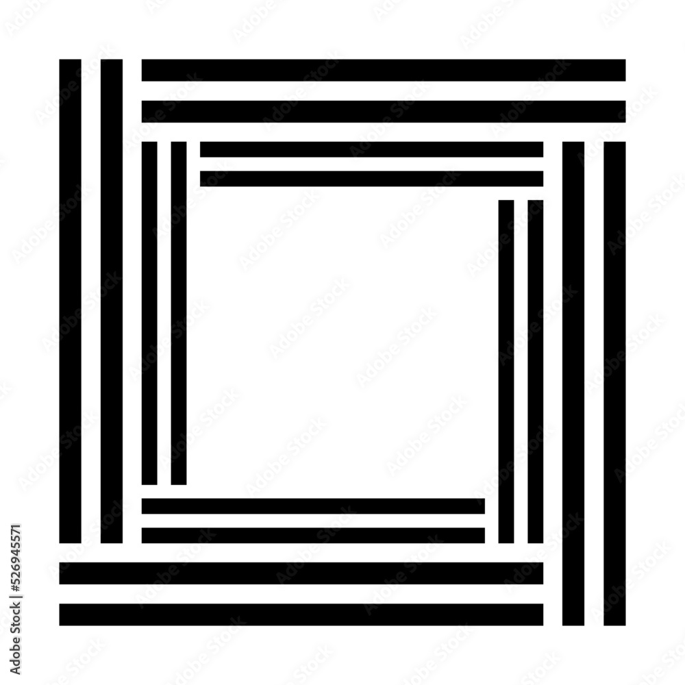 line square border
line square border
