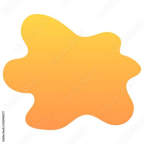 gradient blob element
