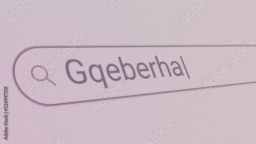 Search Bar Gqeberha 
Close Up Single Line Typing Text Box Layout Web Database Browser Engine Concept
