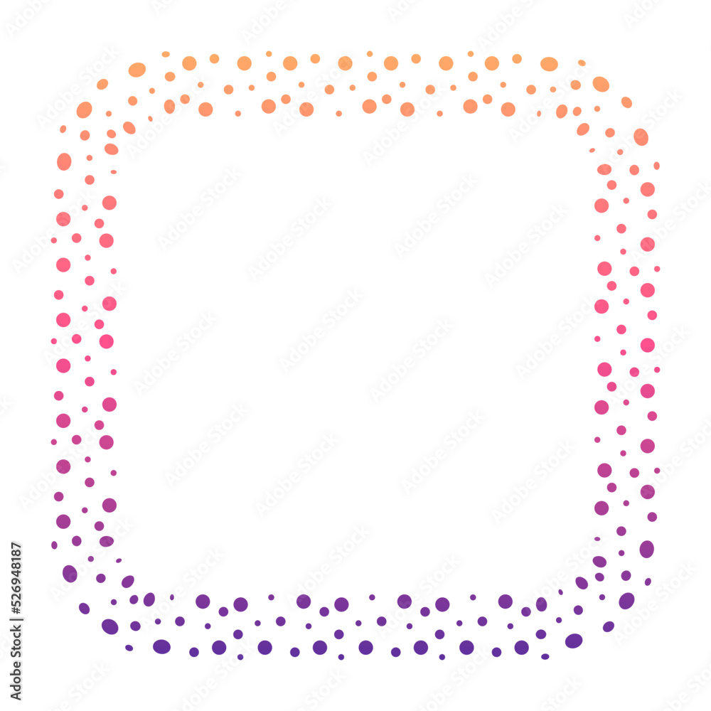 gradient dotted geometric shape
gradient dotted geometric shape