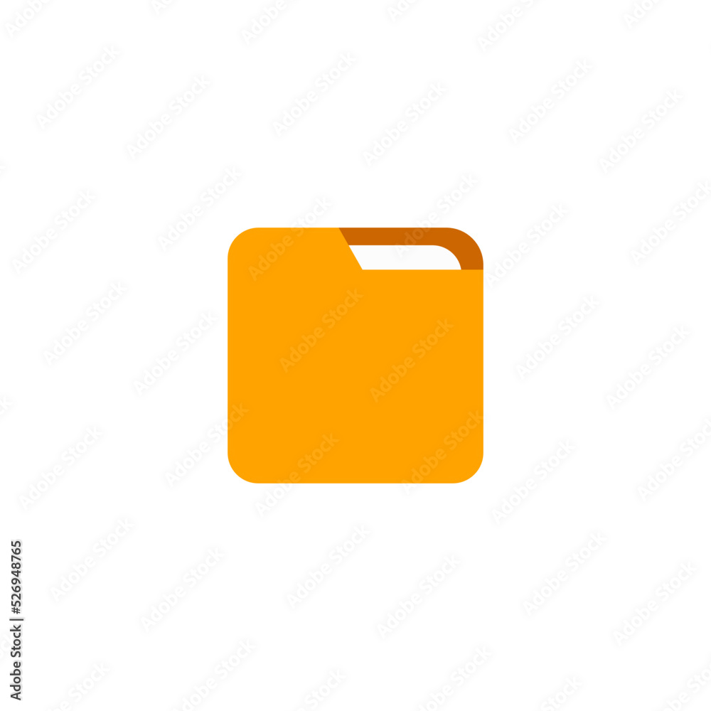 folder icon isolated on white background folder icon isolated on white background