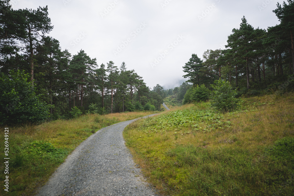 Nature of Os, Bjørnafjorden, Norway