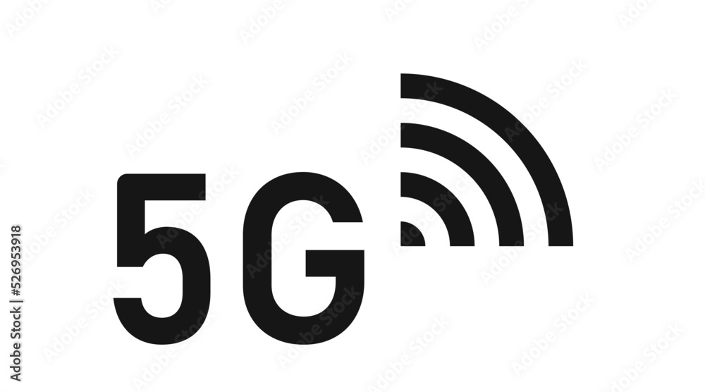 5 G technology symbol vector design. 5 G technology symbol vector design.