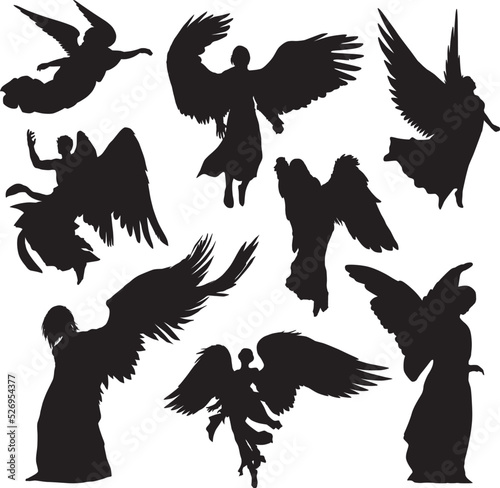 angel silhouette