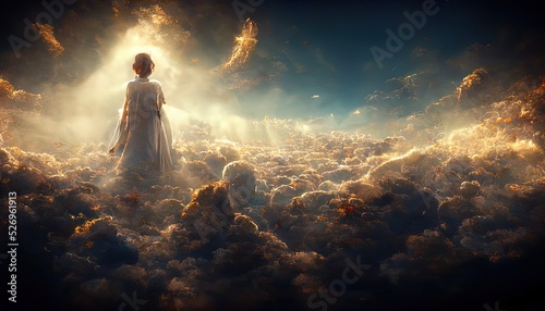 illustration of a guardian of heaven
