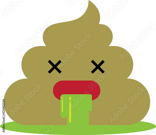 Poop emotion icon