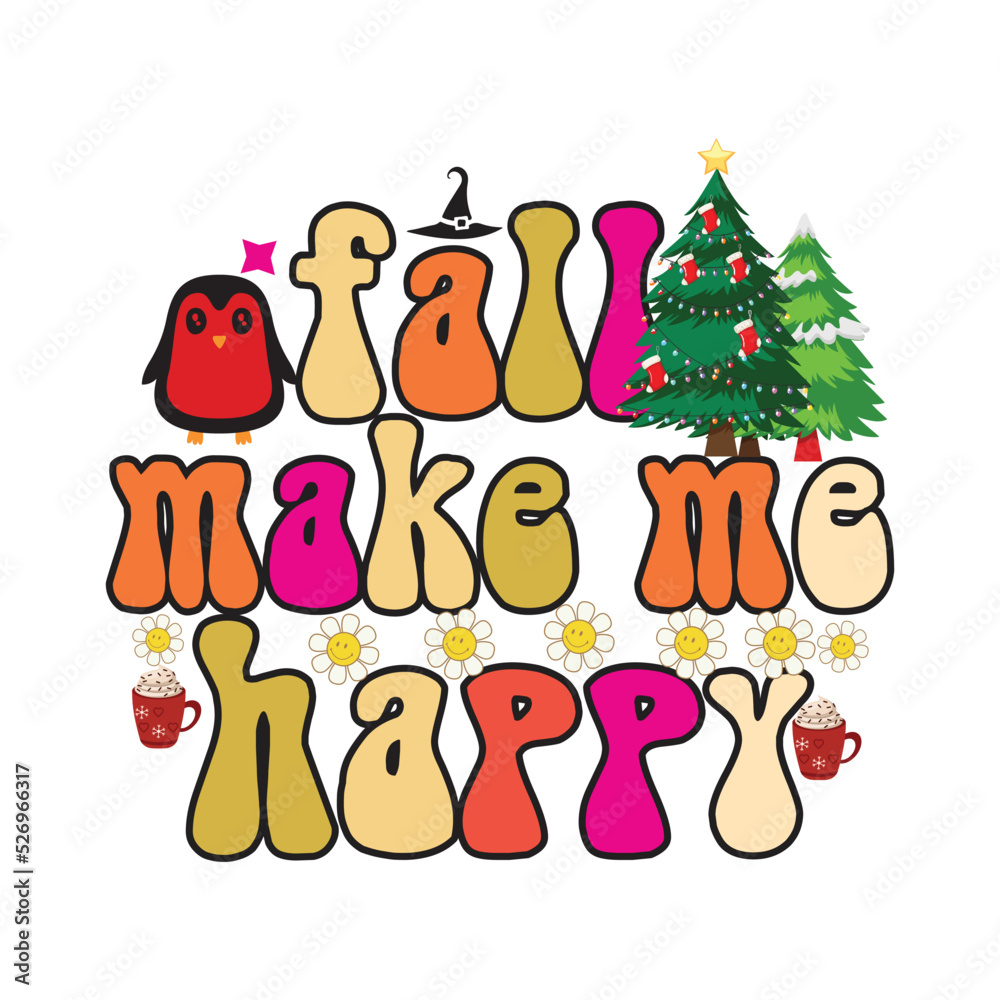 Naklejka premium Christmas Sublimation Design