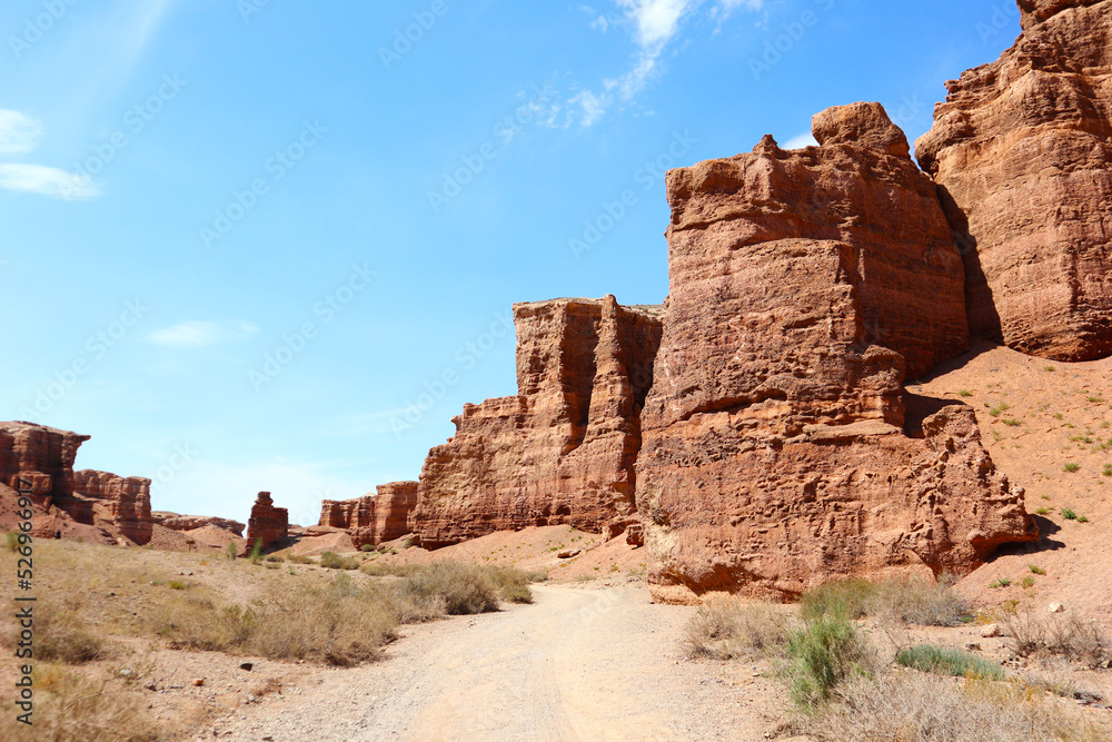 canyon. brown rocks. mountains canyons. beautiful mountain landscape canyon. brown rocks. mountains canyons. beautiful mountain landscape