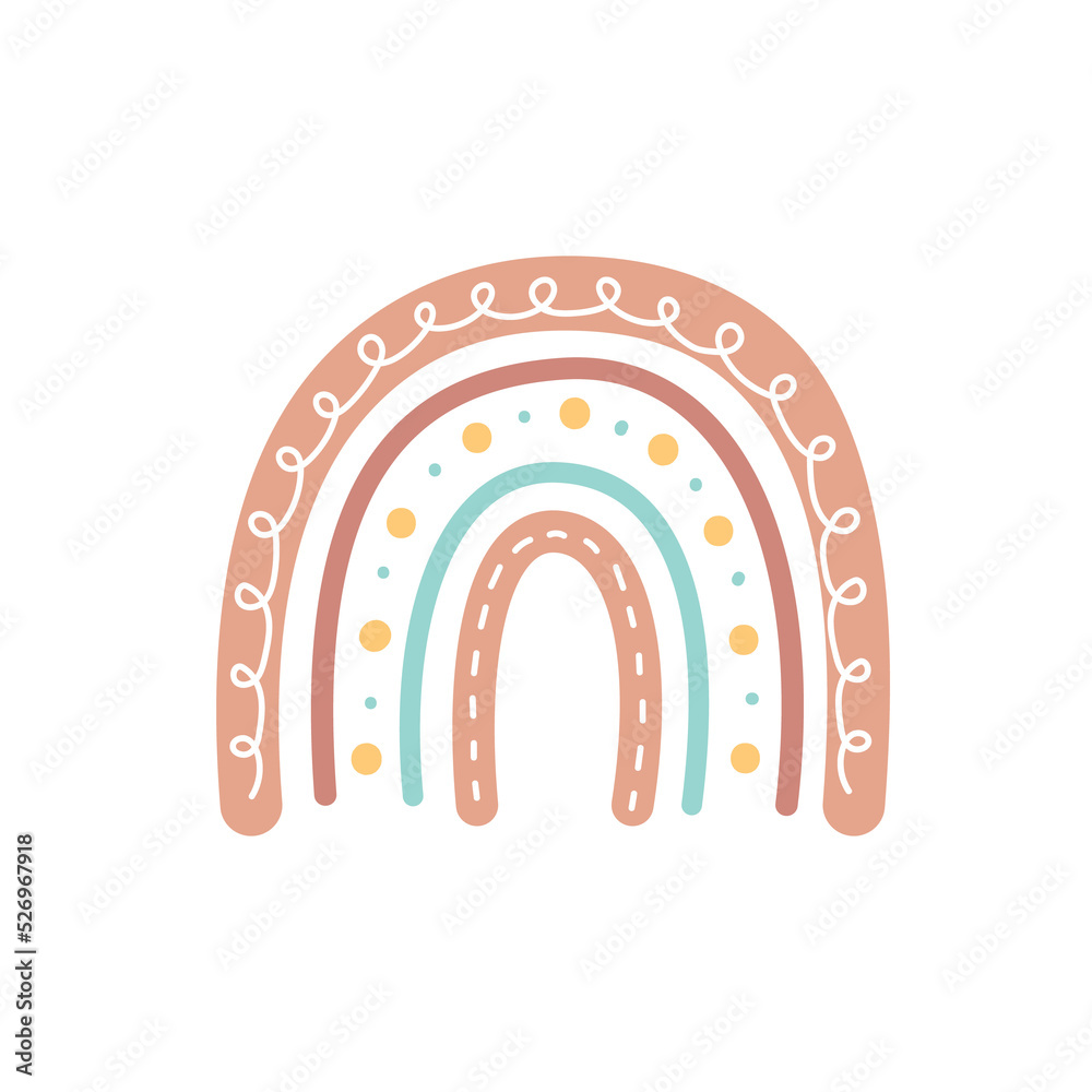 boho rainbow. pastel hand painted rainbow for nursery wall decoration boho rainbow. pastel hand painted rainbow for nursery wall decoration