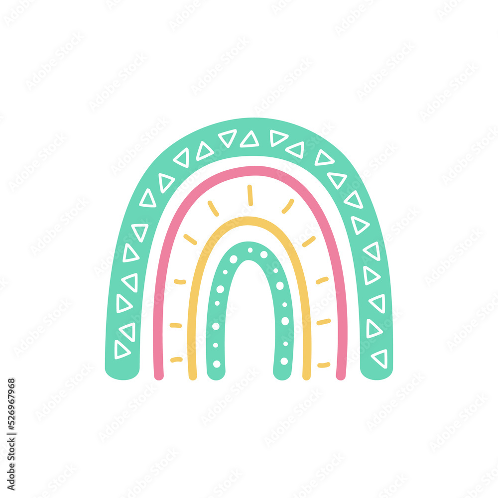 boho rainbow. pastel hand painted rainbow for nursery wall decoration boho rainbow. pastel hand painted rainbow for nursery wall decoration