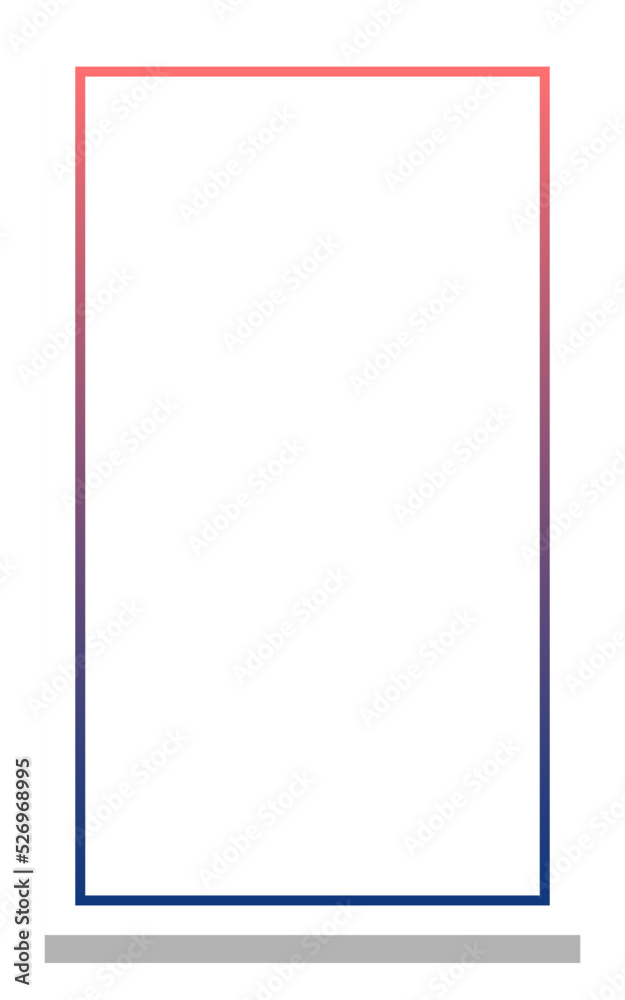 gradient rectangle frame with white background
gradient rectangle frame with white background