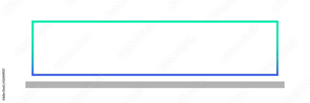 gradient rectangle frame with white background
gradient rectangle frame with white background