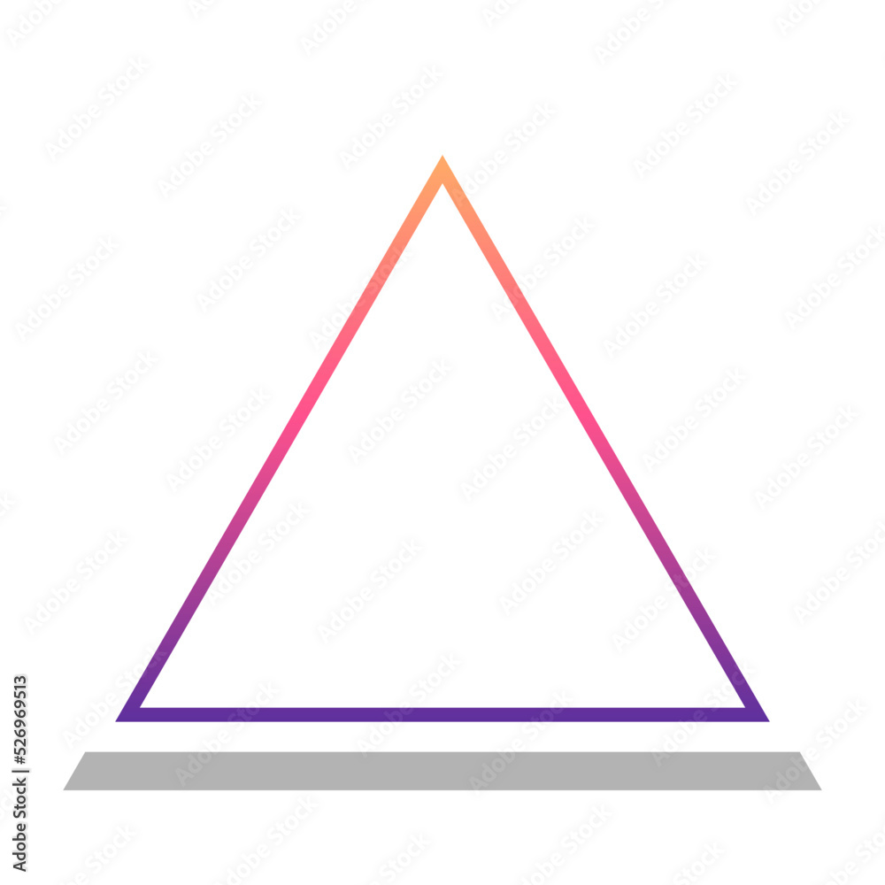 gradient triangle frame with white background
gradient triangle frame with white background