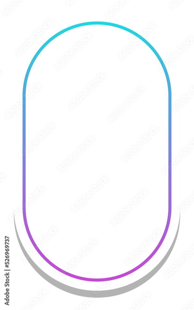 gradient round rectangle frame with white background
gradient round rectangle frame with white background