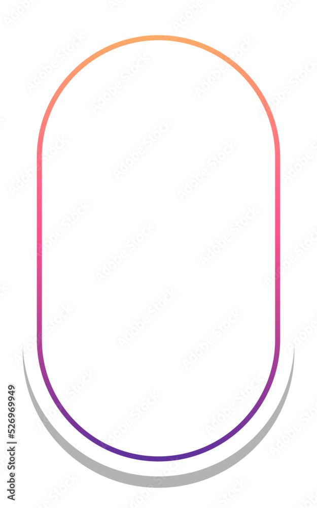 gradient round rectangle frame with white background
gradient round rectangle frame with white background