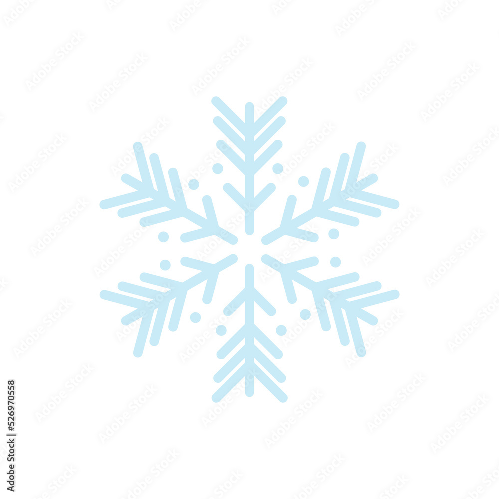 Vector beautiful snowflake design collection For the winter season that comes with Christmas in the New Year. Vector beautiful snowflake design collection For the winter season that comes with Christmas in the New Year.