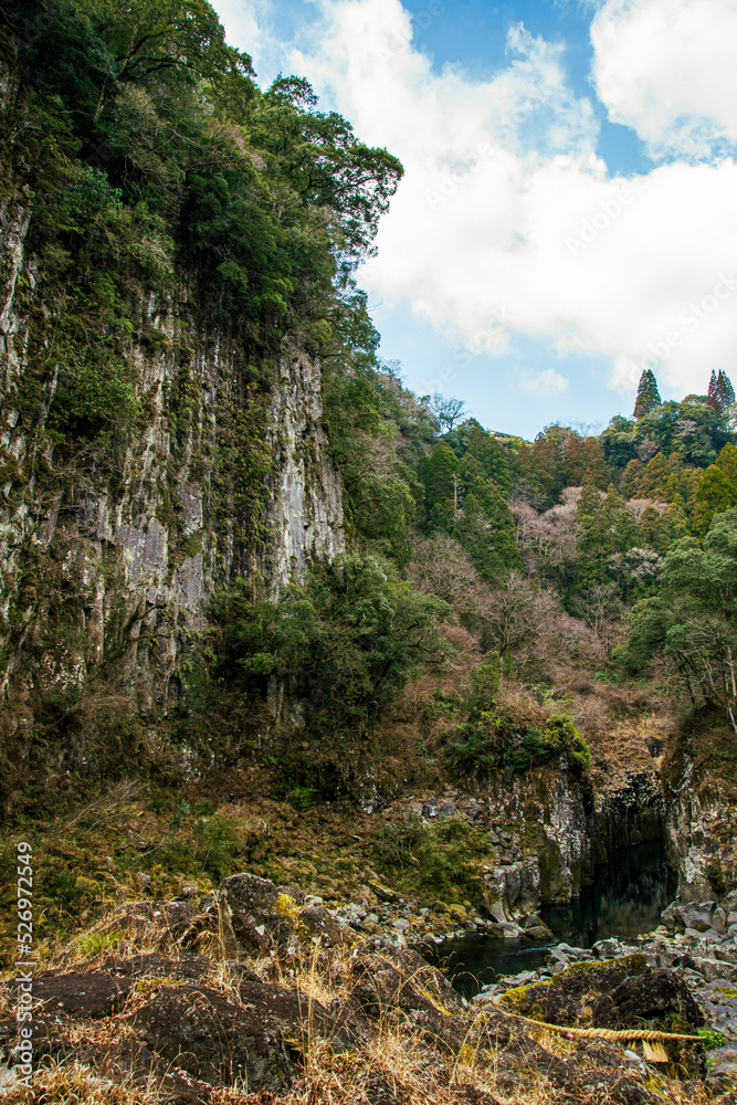 river in the mountains